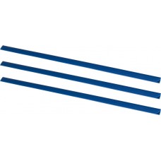 Baghete plastic 4 mm pentru 2-10 pagini 100 buc/cutie EVOffice – albastru