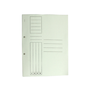 Dosar cu capse 1/1 carton alb ,230gr/mp