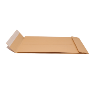 Plic B4 (250×353 mm) kraft, siliconic cu burduf 5 cm 130 gr/mp
