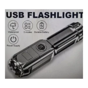( 300 / bax ) Lanterna USB flashlight