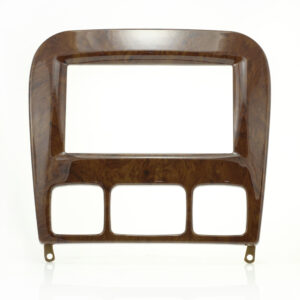 Adaptor 2 DIN MERCEDES S – W220 wooden
