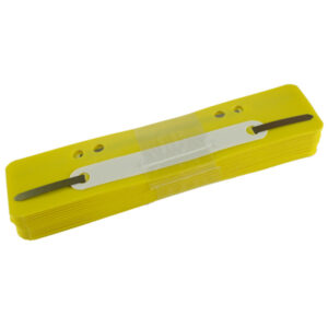Alonje din plastic A5 ,25 buc/set EVOffice – galben