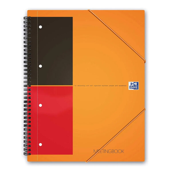 Blocnotes cu spirala A4+, OXFORD Student Easynotes, 80 file-90g/mp, 4 perf., coperta PP - mate
