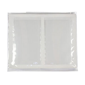 Buzunar autoadeziv pentru carti vizita, acces lateral 55×95 mm, 20 buc/set