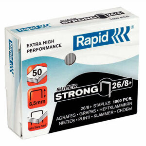 Capse RAPID Super Strong 26/8+, 1000 buc/cutie