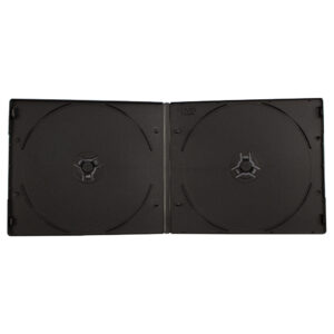 Carcasa slim 12.8 cm*12.5 cm pentru 2 CD/DVD