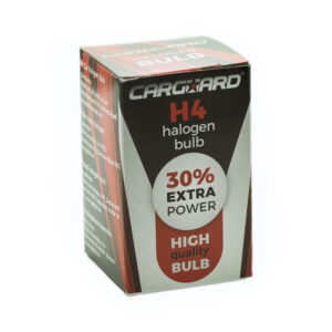 Bec halogen H4 55/60W, +30% intensitate – CARGUARD