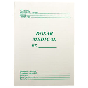 Carnet dosar medical