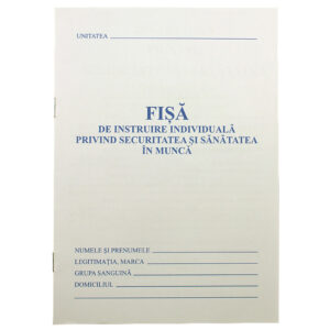 Carnet protectia muncii A5