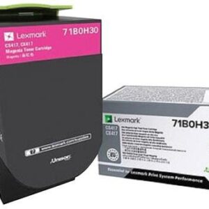 Cartus toner Lexmark magenta 71B0H30 pentru imprimanta CX417DE 3500 pagini ORIGINAL