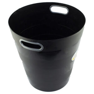 Cos birou plastic 12,5 L( prevazut cu maner) Ark  – negru