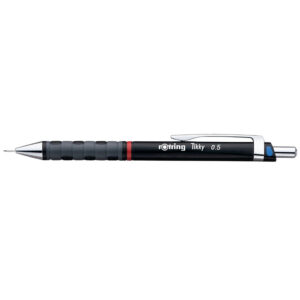 Creion mecanic cu accesorii metalice si grip cauciuc natural Tikky III 0,5mm  Rotring