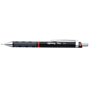 Creion mecanic cu accesorii metalice si grip cauciuc natural Tikky III 1 mm  Rotring