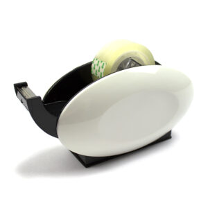 Dispenser plastic alb pentru banda adeziva 24 mm EVOffice Trendy Line