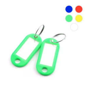 Etichete – suport plastic pentru chei 10buc/set EVOffice – verde
