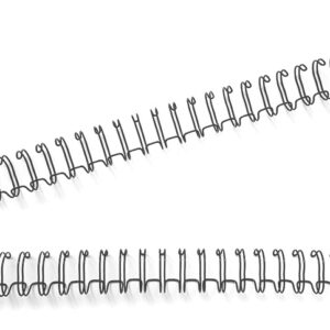 Inele metalice 15.9 mm(5/8″) pentru 120 pagini,50 buc/cutie EVOffice -negru