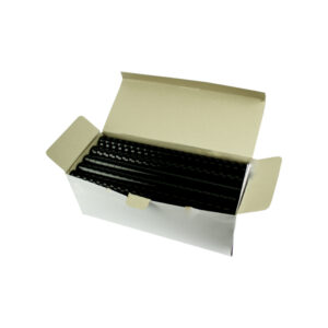 Inele plastic 22 mm, max. 210 coli 50 buc/cutie EVOffice negru