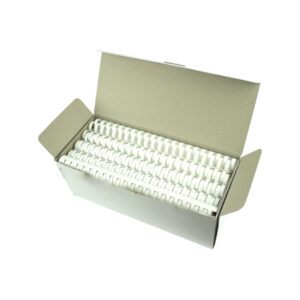Inele plastic 22 mm, max 210 coli, 50buc/cut EVOffice – alb