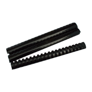 Inele plastic 28 mm, max. 270 coli, 50 buc/cutie EVOffice –  negru