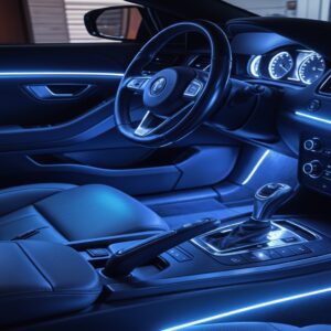 Kit lumini ambientale Profesionale RGB –  Carguard
