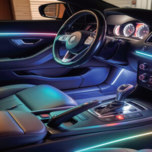 Kit lumini ambientale Profesionale RGB Dynamic –  Carguard
