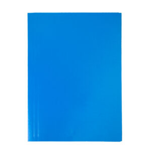 Mapa carton lucios A4 (320*235mm)  400g cu elastic pe colturi EVOffice – albastru