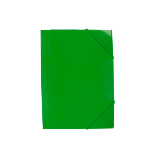 Mapa carton lucios A4 (320*235mm) 400g cu elastic pe colturi EVOffice – verde