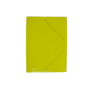 Mapa carton lucios A4 (320*235mm) 400g cu elastic pe colturi EVOffice – galben