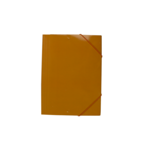 Mapa carton lucios A4 (320*235mm) 400g cu elastic pe colturi EVOffice – portocaliu
