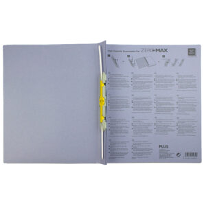 Mapa carton expansibila A4 10cm Zero Max Plus – albastru