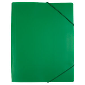 Mapa plastic A4 (318*237mm) cu elastic EVOffice – verde