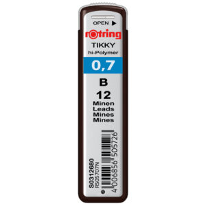 Mina creion mecanic 0.7 B Rotring 12buc/set