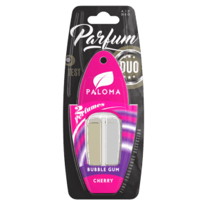 Odorizant auto Paloma Parfum DUO Cherry/Bubble Gum 2x3ml