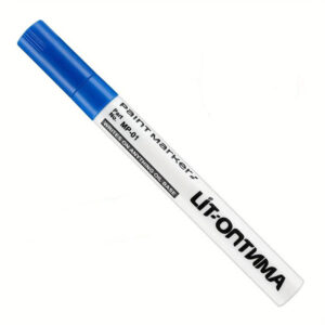 Permanent marker cu vopsea (paint marker) varf mediu 2 mm No. 101 – albastru