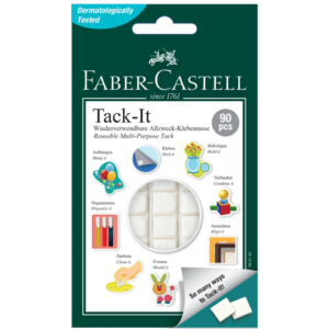 Pastile adezive (guma adeziva) repozitionabile 90 buc / 50gr Tack-It Faber-Castell