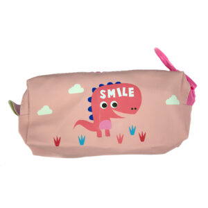 Penar oval  20*10*4.5 cm cu fermoar supradimensionat – model fete