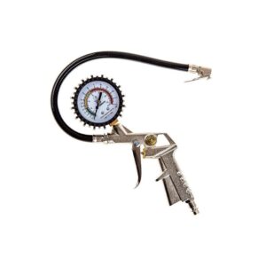 Pistol pneumatic de umflat cu manometru, presiune maxima 12 BAR, conexiune 1/4″ Carguard
