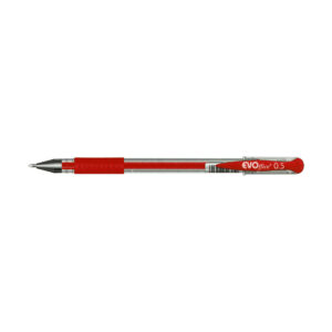 Pix cu gel si grip 0,5mm EVOffice – rosu