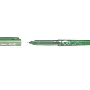 Roller gel, varf fin 0.5mm, cu radiera de stergere Frixion Point Pilot – verde