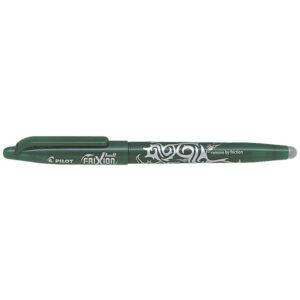 Roller gel, varf mediu 0.7mm, cu radiera de stergere Frixion Ball Pilot – verde