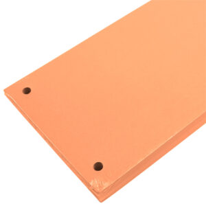 Separatoare carton color cu 2 perforatii,160 gr/mp, 10*24 cm 100 bucati/set EVOffice , portocaliu
