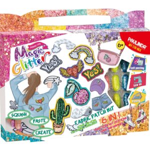 Set creatie sclipici magic – imprimeu textile Paulinda