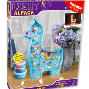 Set creatie spuma modelare si leduri – alpaca Paulinda