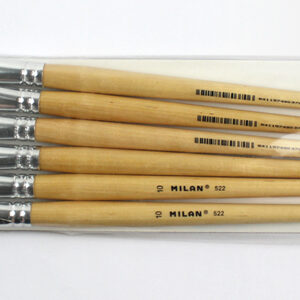 Set 6 pensule Milan seria 522 , nr.10
