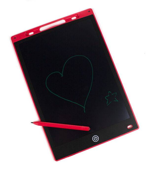 Tableta LCD grafica pentru desenat si scris 12", buton stergere