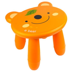 Taburet plastic pentru copii – model ursulet
