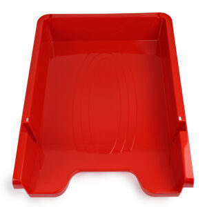 Tavita plastic documente EVOffice – rosu