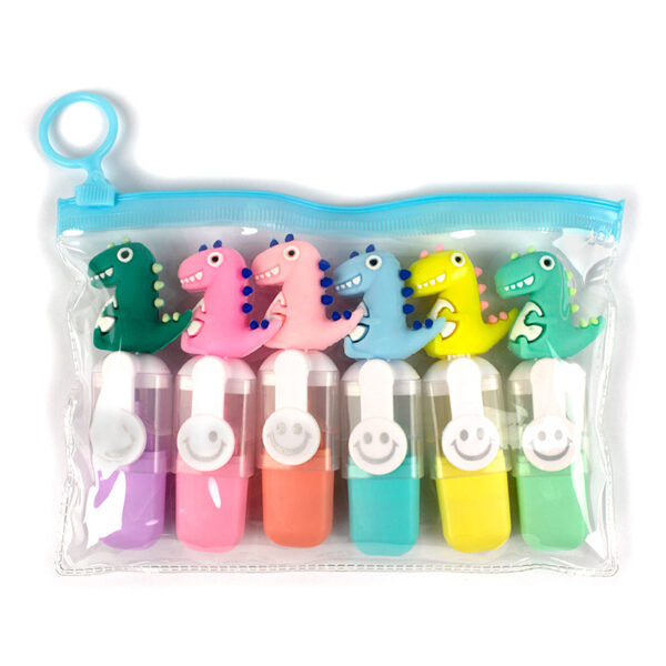 Textmarker copii 6 culori/set