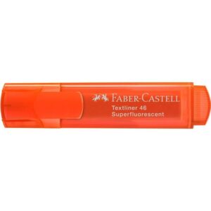 Textmarker superfluorescent 1546 Faber-Castell – portocaliu