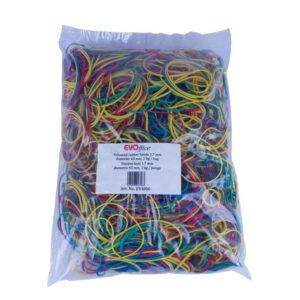 Elastice bani 1.7 mm, diametru 60 mm,1kg/punga EVOffice